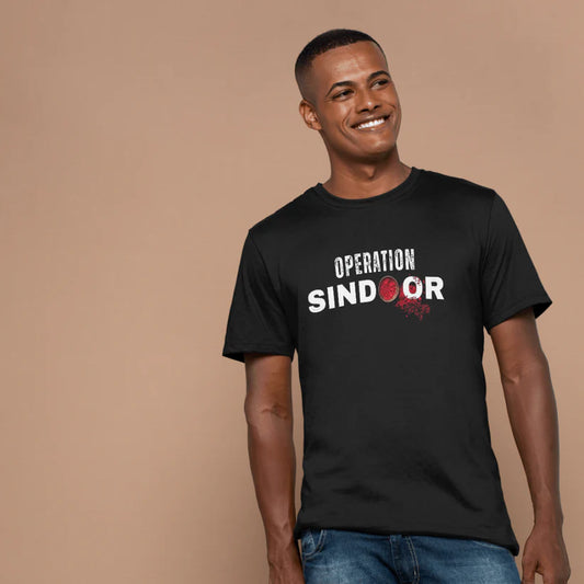 Operation Sindoor Unisex T-Shirt – Tribute to India’s Precision Strike