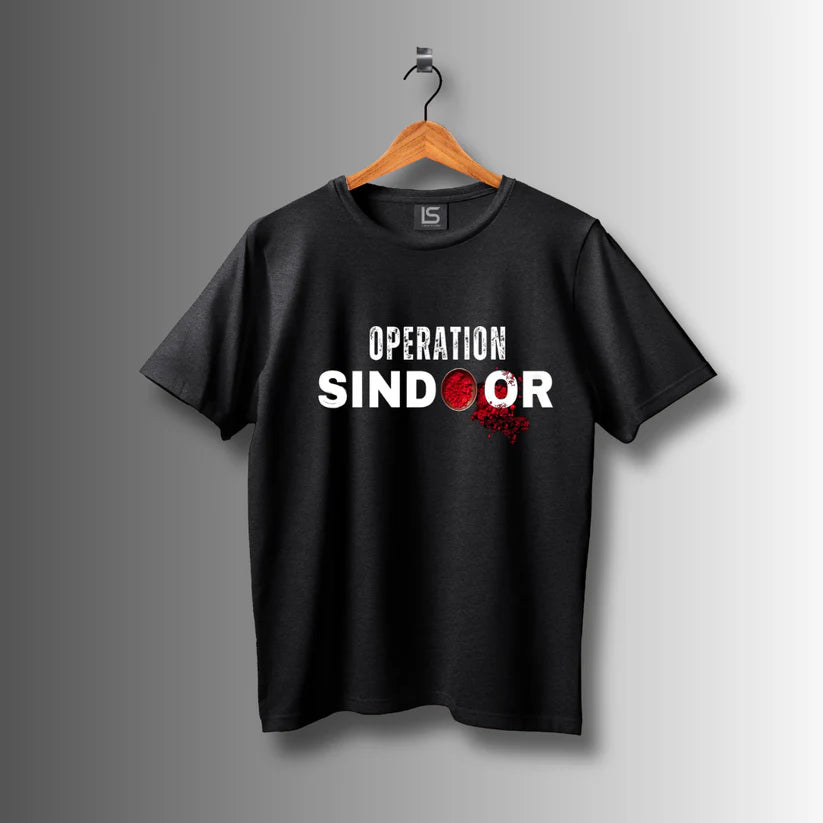 Operation Sindoor Unisex T-Shirt – Tribute to India’s Precision Strike